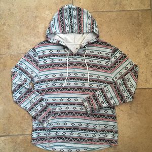 Men’s Hoodie Aztec stripes